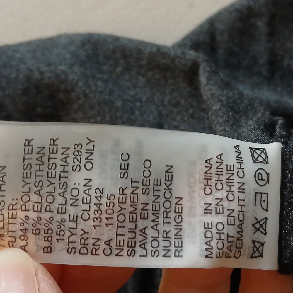 NWT NUE by Shani Elegant Grey Women's Dress, Size 6 - Picture 16 of 16